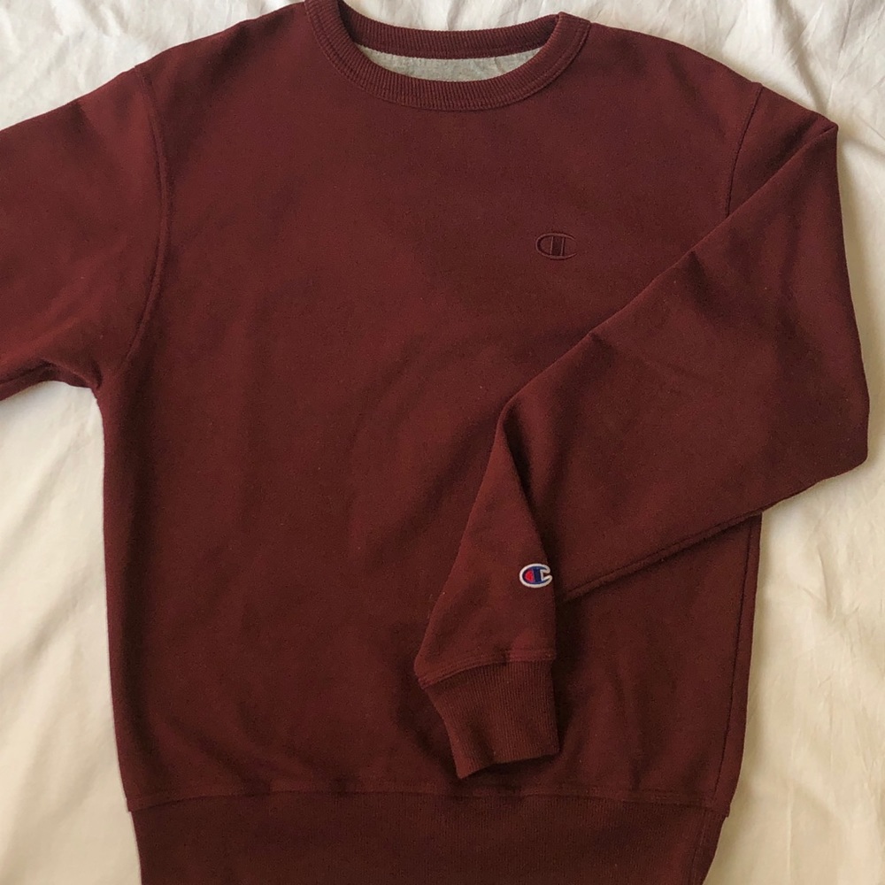 Maroon champion hoodie